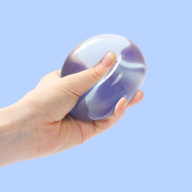 100g Crystal Blue Magic Ball Taba Squishy - Image 2