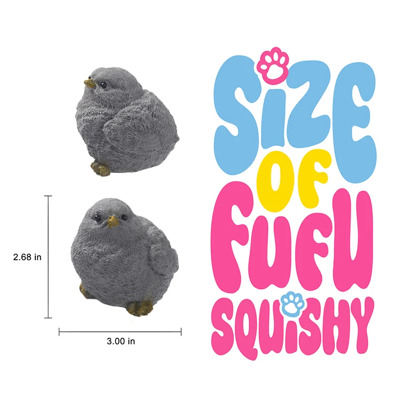 130g Gary Chicken Taba Squishy - Image 5