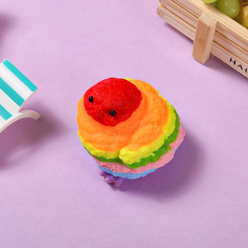 130g Rainbow Chicken Taba Squishy - Image 4