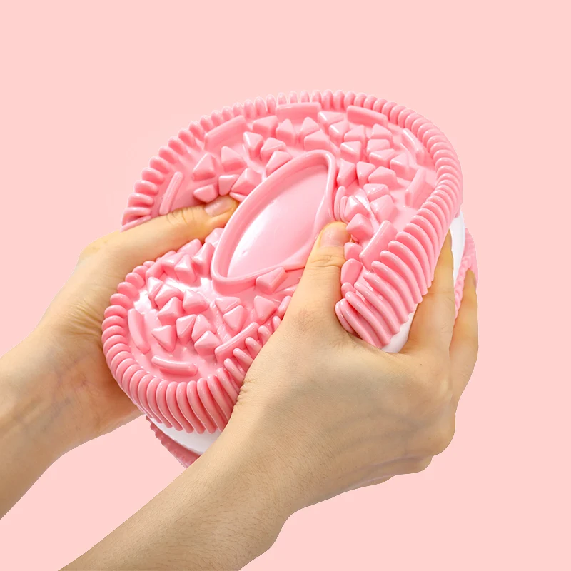 1600g Giant Pink Cookie Taba Squishy - Image 2