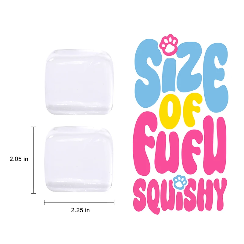170g Crystal Ice Cube Taba Squishy - Image 5