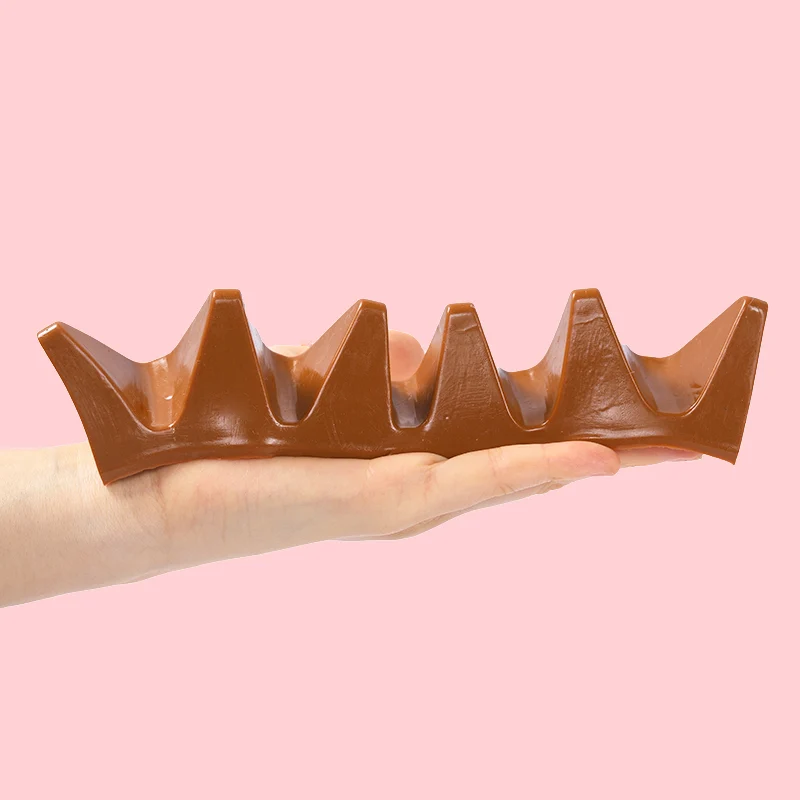 175g Triangle Chocolate Taba Squishy - Image 3