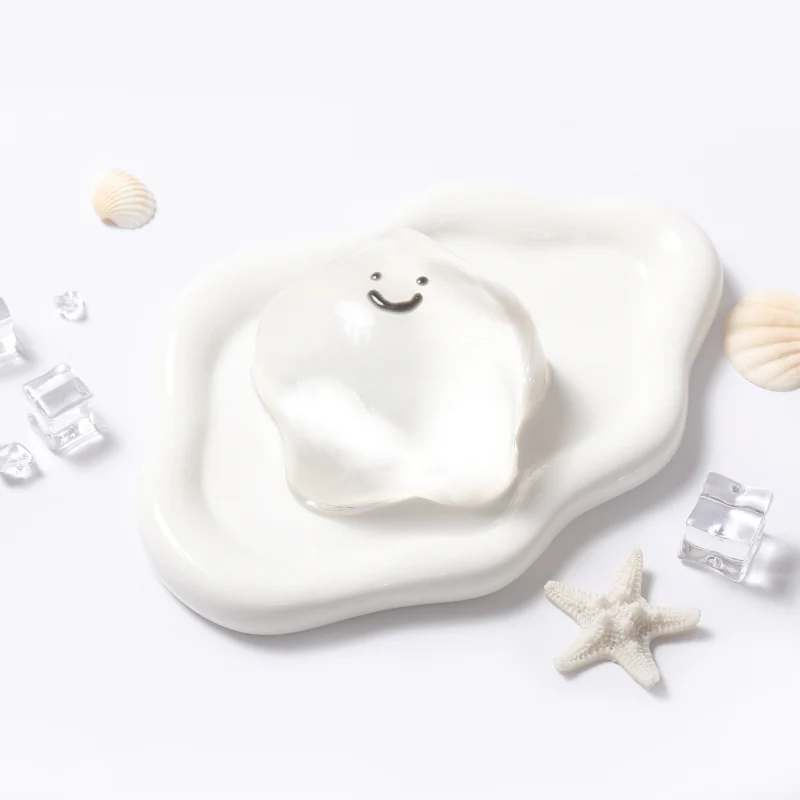 180g Crystal Clear Transparent Smiley Star Taba Squishy - Image 4