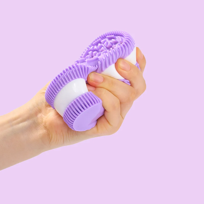 200g Purple Cookie Taba Squishy - Image 2