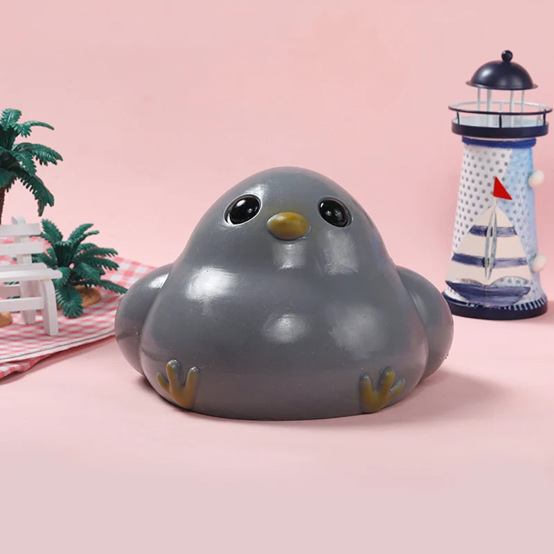 2100g Giant Gray Chicken Taba Squishy