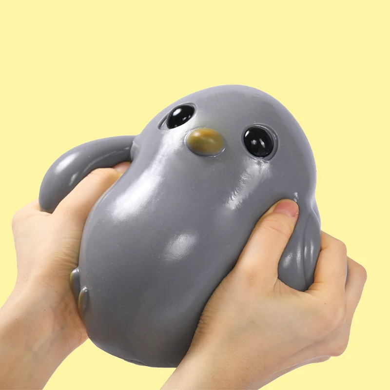 2100g Giant Gray Chicken Taba Squishy - Image 2