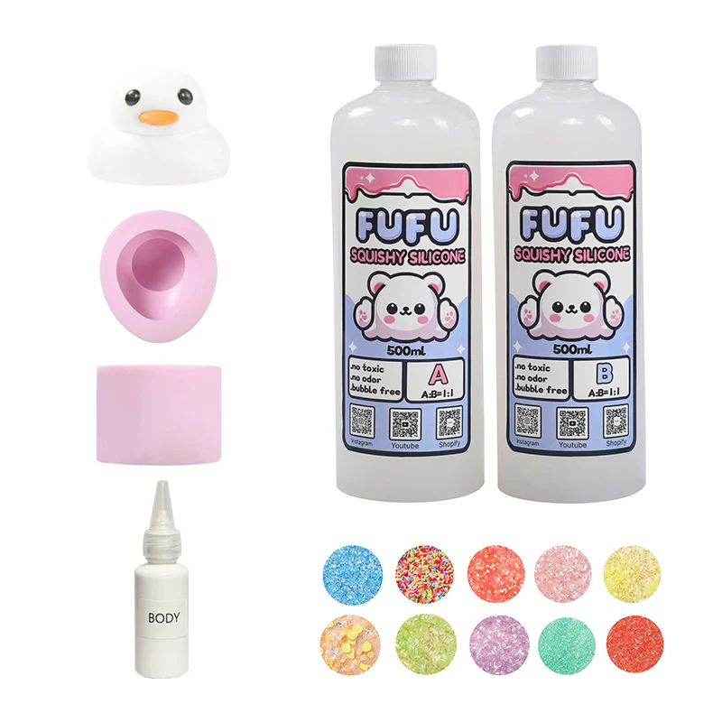 2100g Ruber Duck Squishy Mold - Image 9