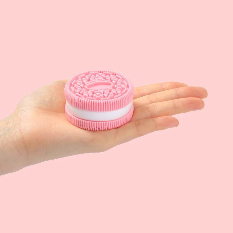 80g Pink Cookie Taba Squishy - Image 3