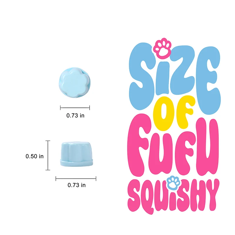 6PC Mini Pudding Taba Squishy - Image 5