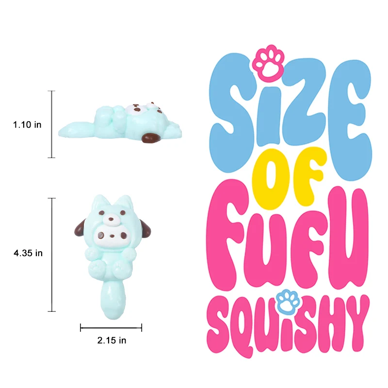 75g Cute Little Green  Kitties Taba Squishy - Image 5