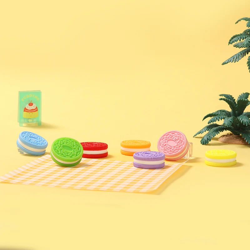 7PC Rainbow Cookies Taba Squishy - Image 4