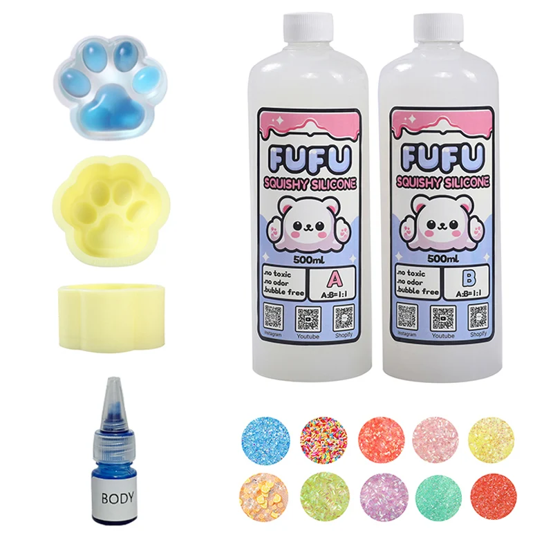 800g Cat Paw Squishy Mold - Image 9