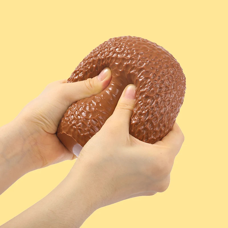 800g Giant Brown Lychee Ball Taba Squishy - Image 2