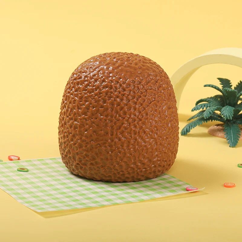 800g Giant Brown Lychee Ball Taba Squishy - Image 4