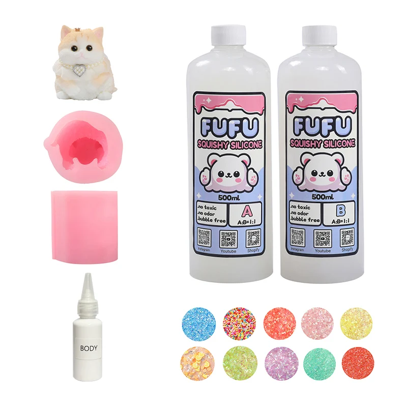 800g Giant Cat Squishy Mold - Image 9