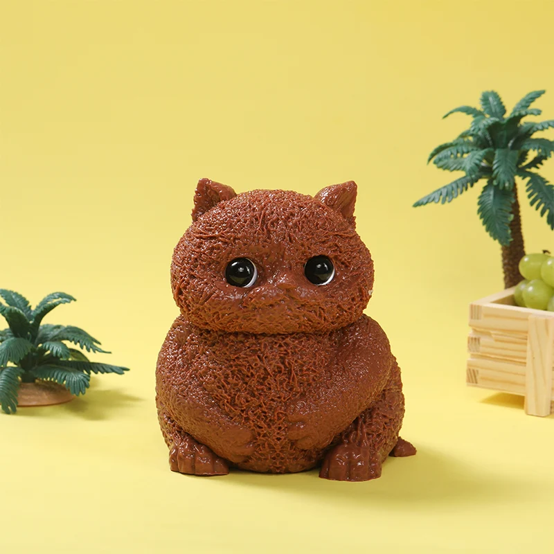 800g Giant Chocolate Cat Taba Squishy