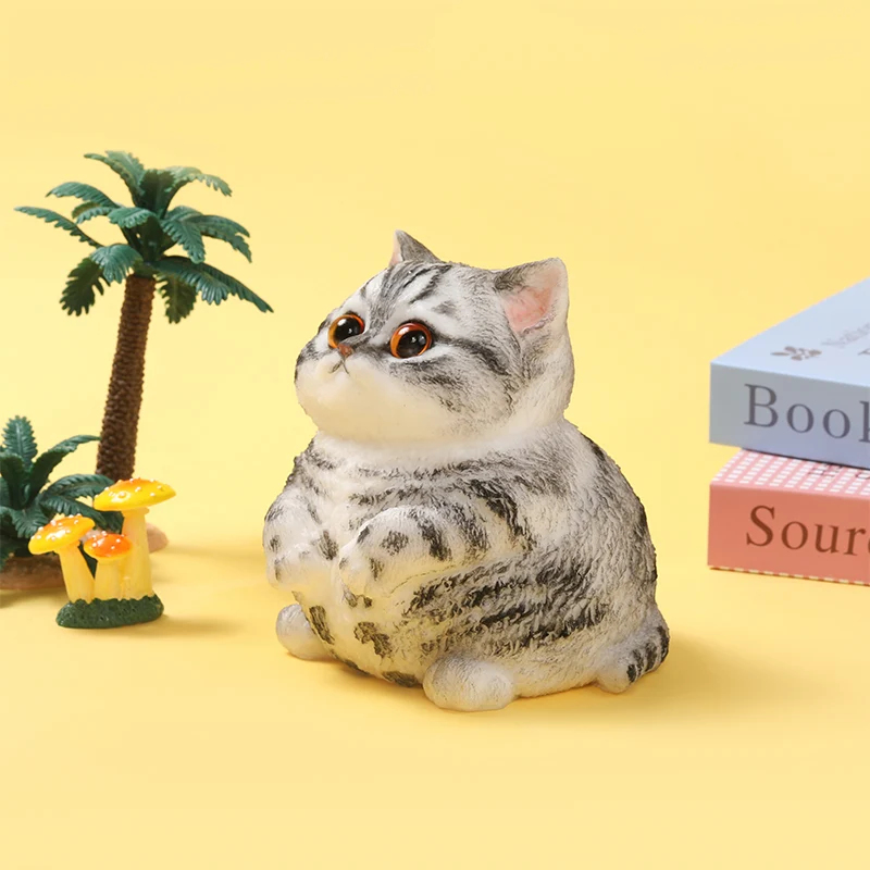800g Giant Gray Stripes Cat Taba Squishy - Image 4