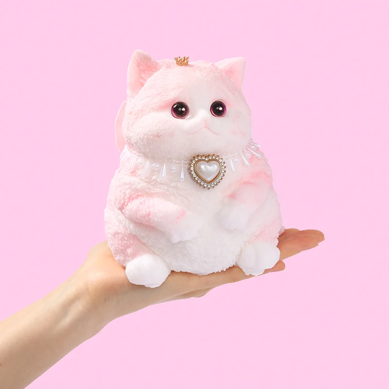 800g Giant Pink Cat Taba Squishy - Image 3