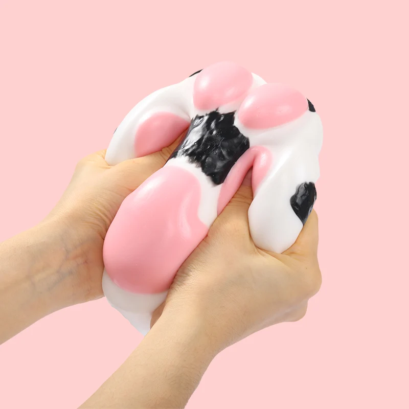 800g Super Large Milk Cow Cat Paw Taba Squishy - Image 2