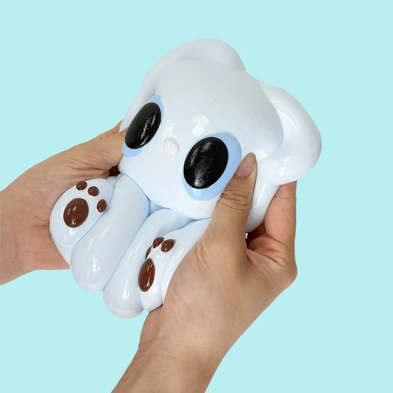 800g White Elf Kitty Taba Squishy - Image 2