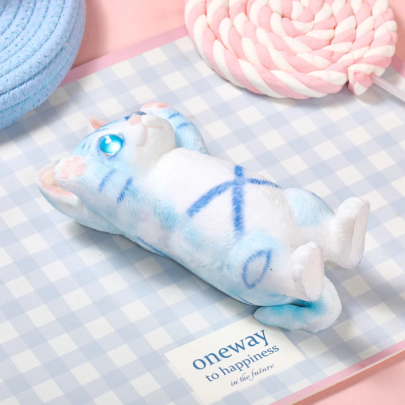 Blue Kitty Cheer Squishy - Image 4