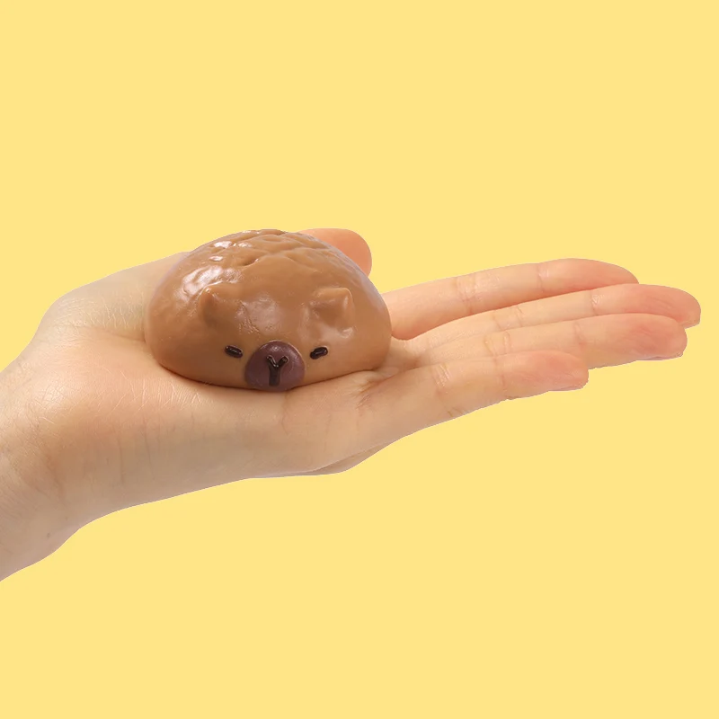Chubby Brown Capybara Taba Squishy - Image 3
