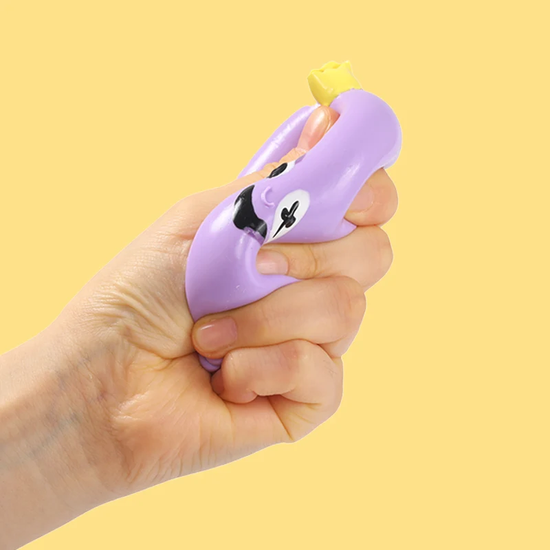 Cartoon Purple Man Taba Squishy - Image 2