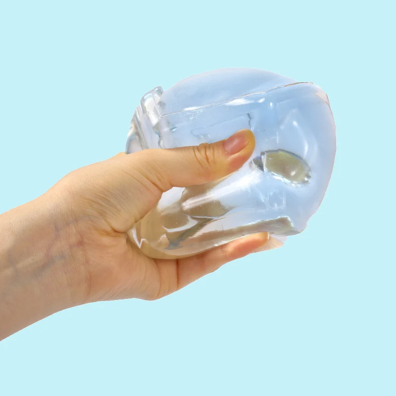 Crystal Blue Ice Cube Taba Squishy - Image 2