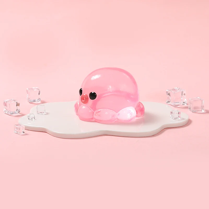 Crystal Pink Octopus Taba Squishy - Image 4
