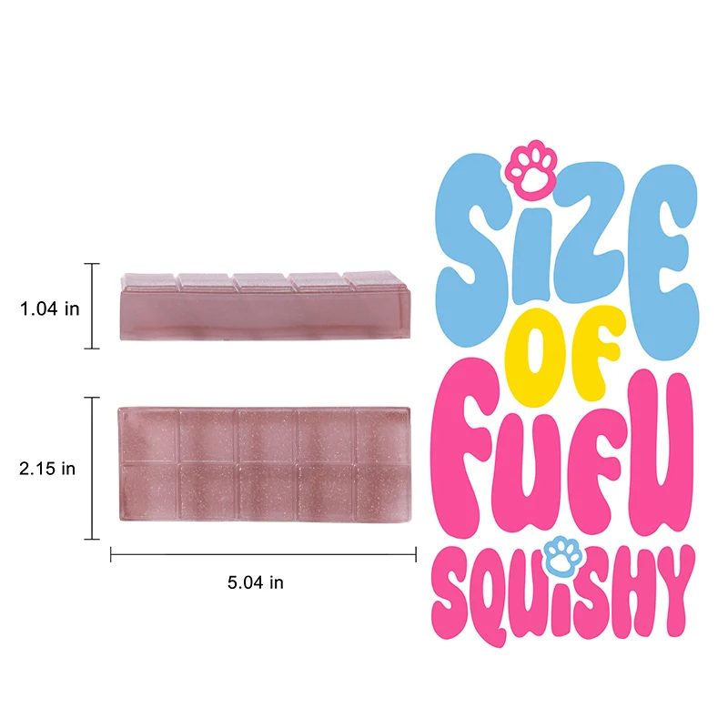 175g Crystal Chocolate Taba Squishy - Image 5