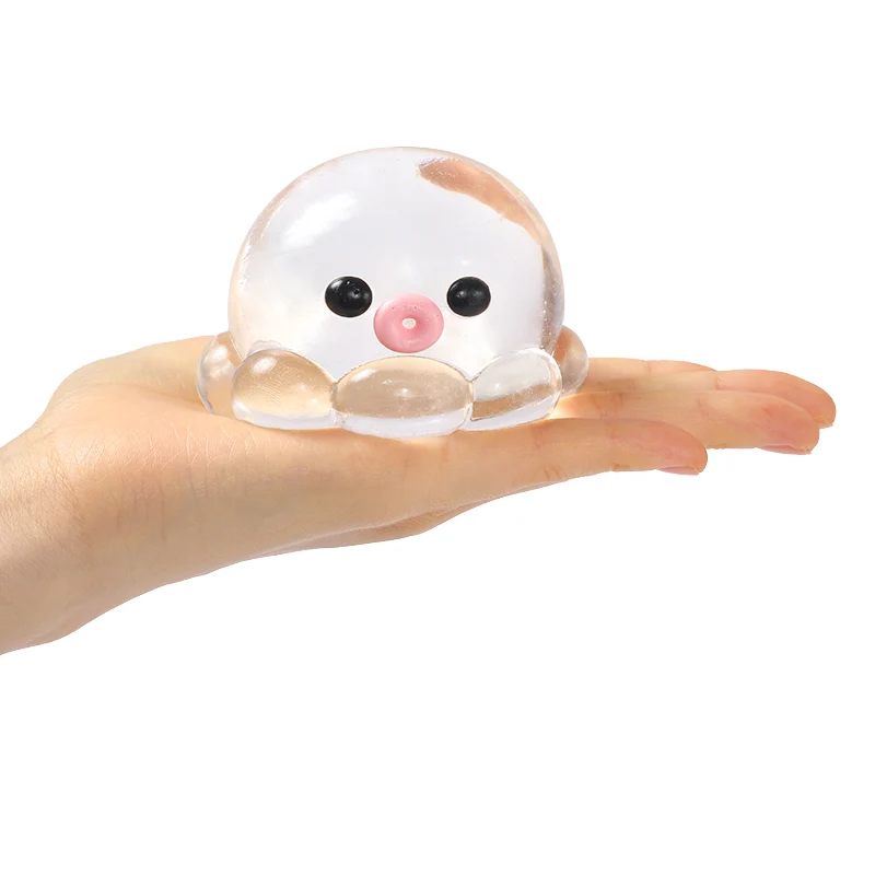 Crystal Clear Octopus Taba Squishy - Image 3