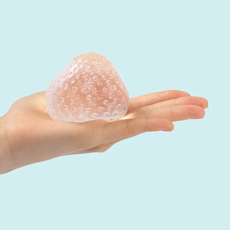 130g Crystal Strawberry Taba Squishy - Image 3