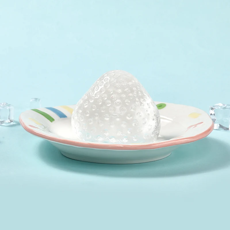 130g Crystal Strawberry Taba Squishy - Image 4