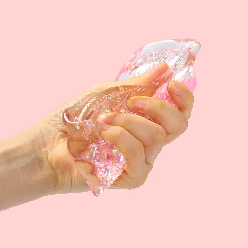 Crystal Pink Conch Taba Squishy - Image 2