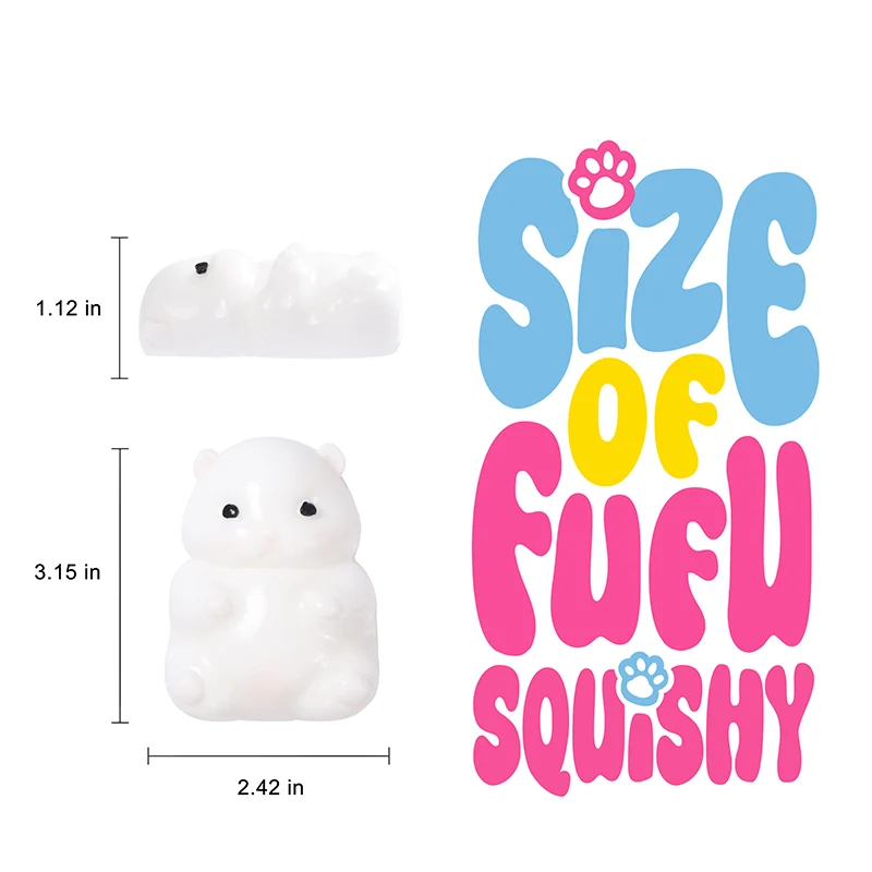 Cute Chinchilla Taba Squishy - Image 5