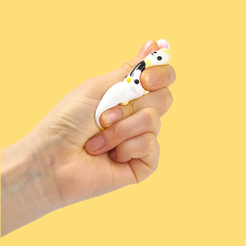 Cute Little Dog Head Penguin Taba Squishy - Image 2