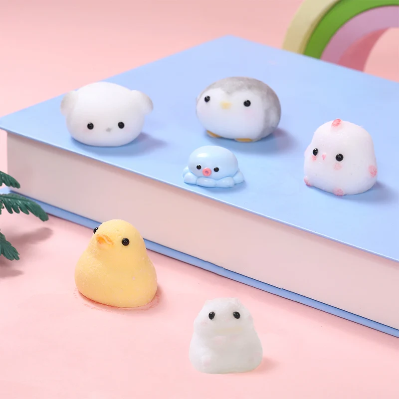 6pc Tiny Animal Taba Squishy - Image 4