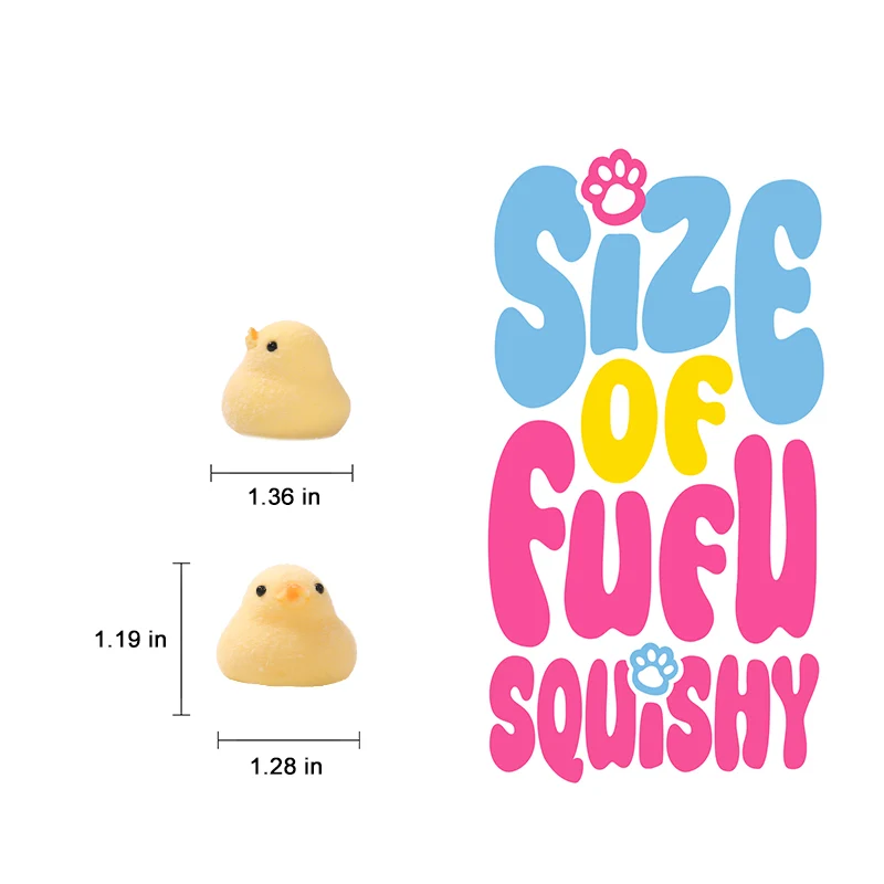 6pc Tiny Animal Taba Squishy - Image 5