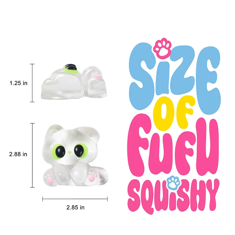 Crystal Elf Kitty Taba Squishy - Image 5