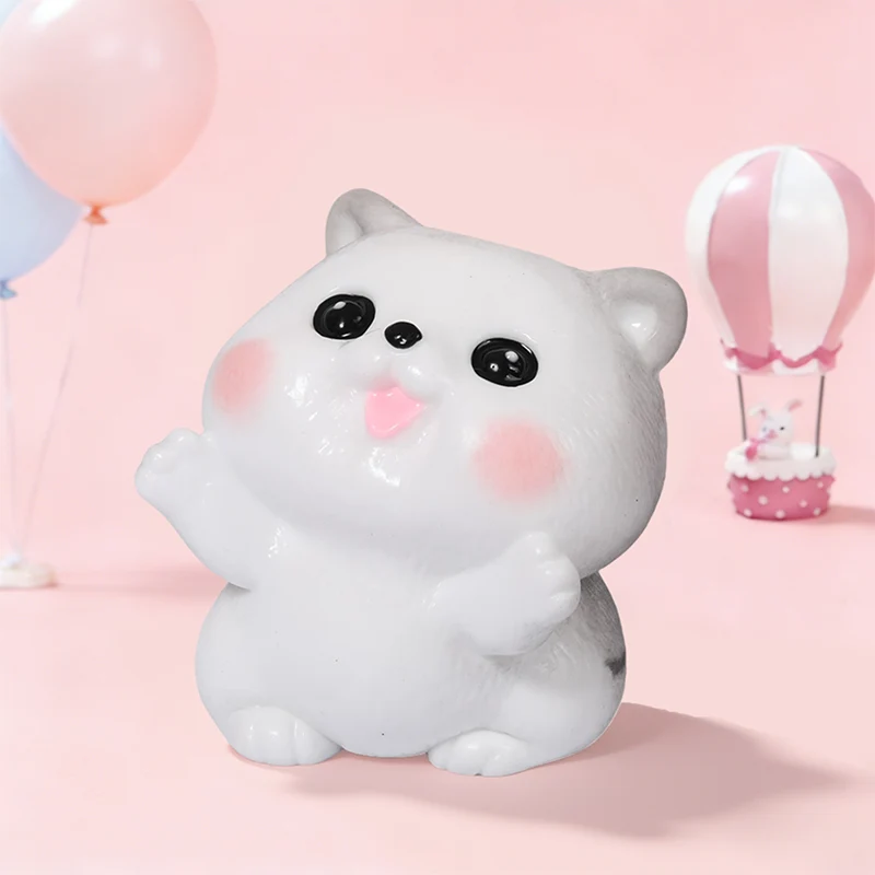 FUFUSQUISHY 1000g Kawaii Puffy Hamster Taba Squishy - Image 4