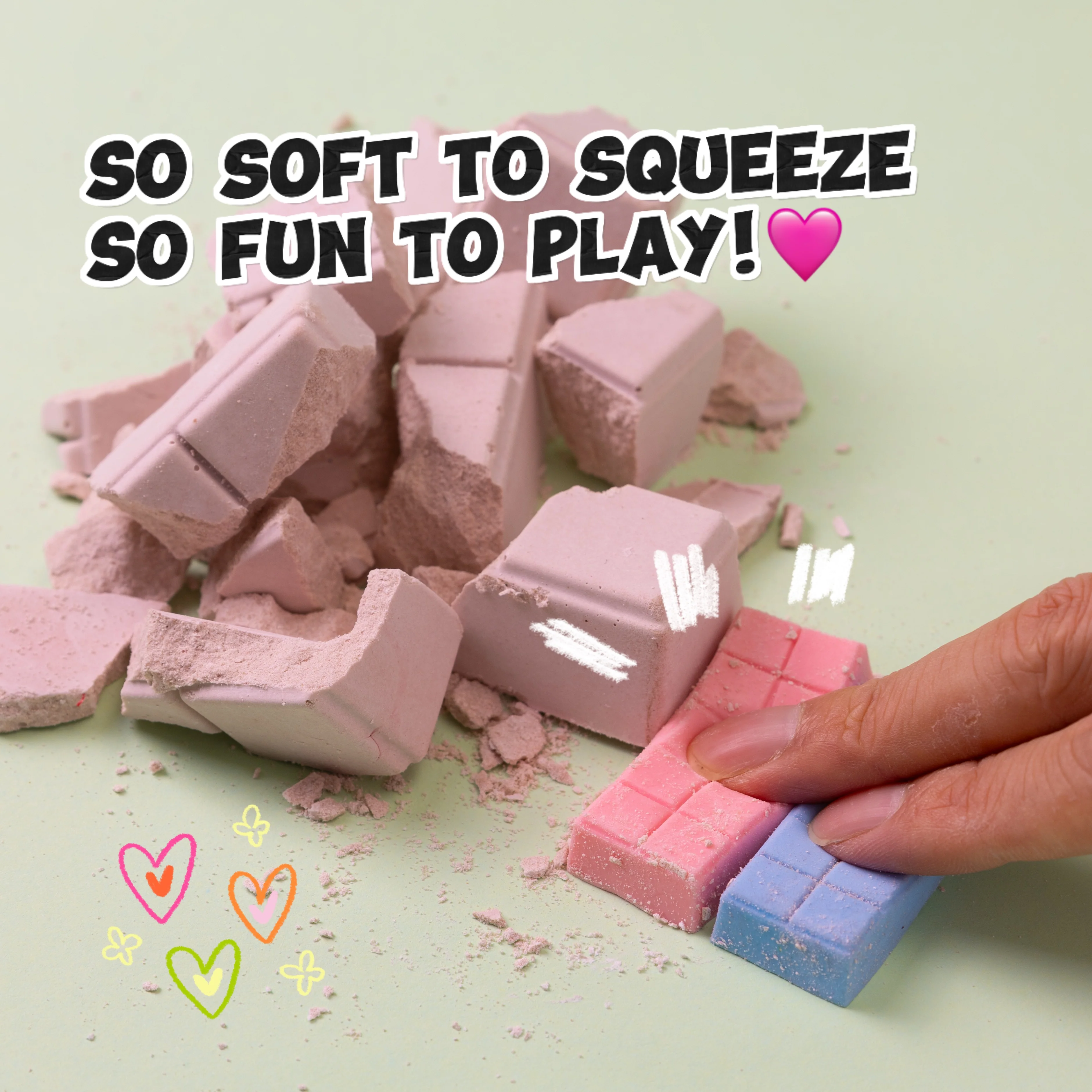 FUFUSQUISHY Chocolate Bar Squishy Dig Kit - Image 6