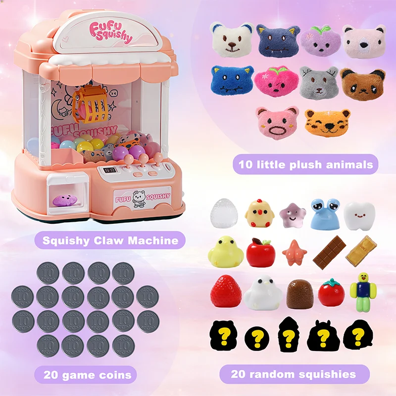FUFUSQUISHY Claw Machine For Kids Squishy Vending Machine - Image 3