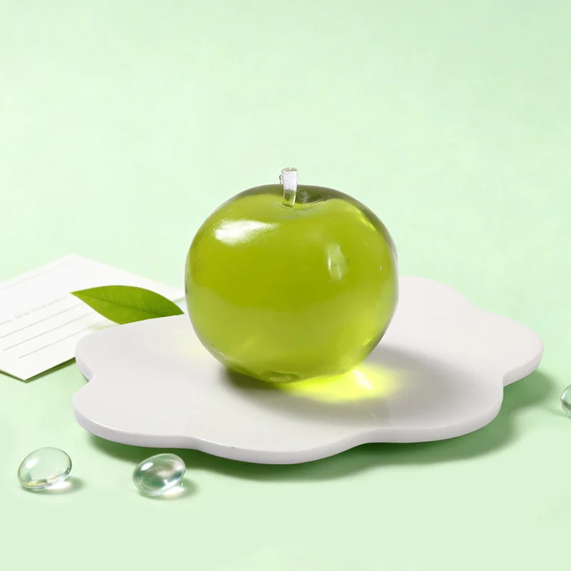 FUFUSQUISHY Crystal Green Apple Stress Ball - Image 3