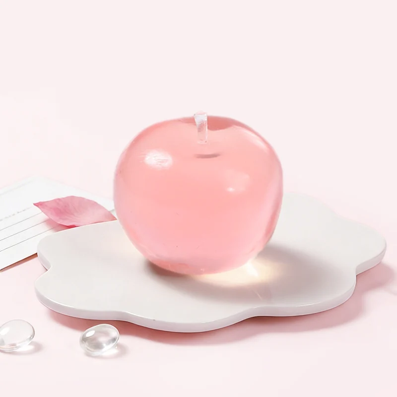 FUFUSQUISHY Crystal Red Apple Stress Ball - Image 3