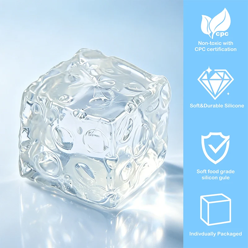 FUFUSQUISHY Crystal Jumbo Cheese Squishy Original Sensory - Image 2