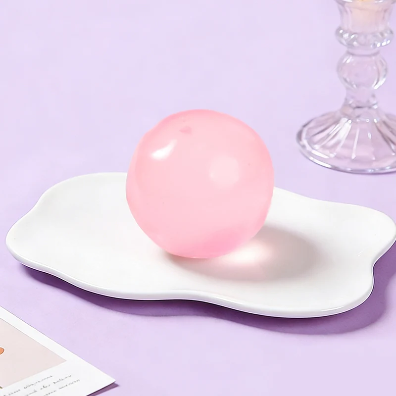 FUFUSQUISHY Pink Coconut Oil Stress Ball - Image 3