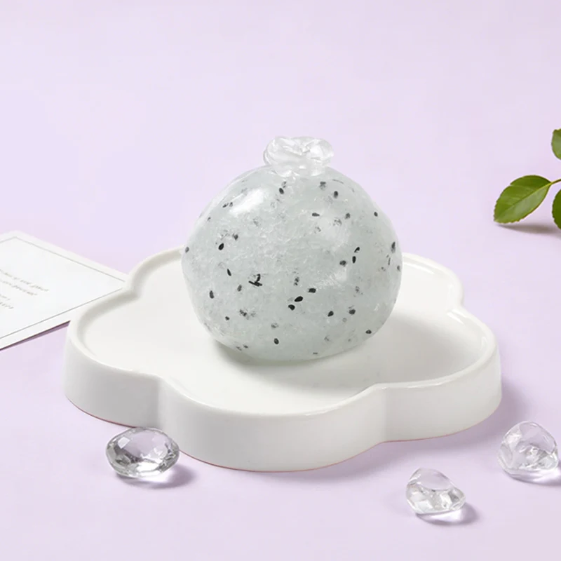 FUFUSQUISHY Gray Sesame Stress Ball - Image 3