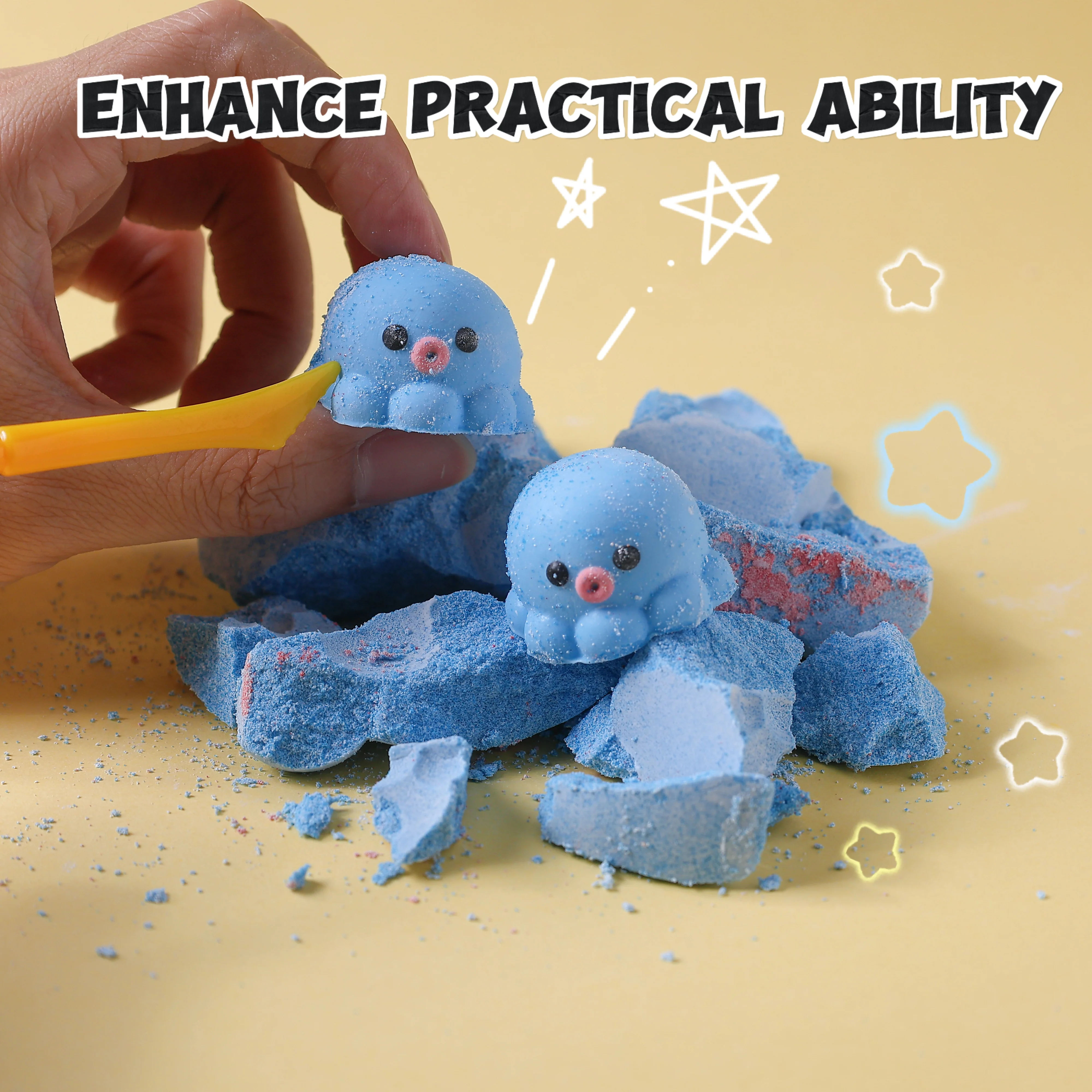 FUFUSQUISHY Octopus Squishy Dig Kit - Image 3