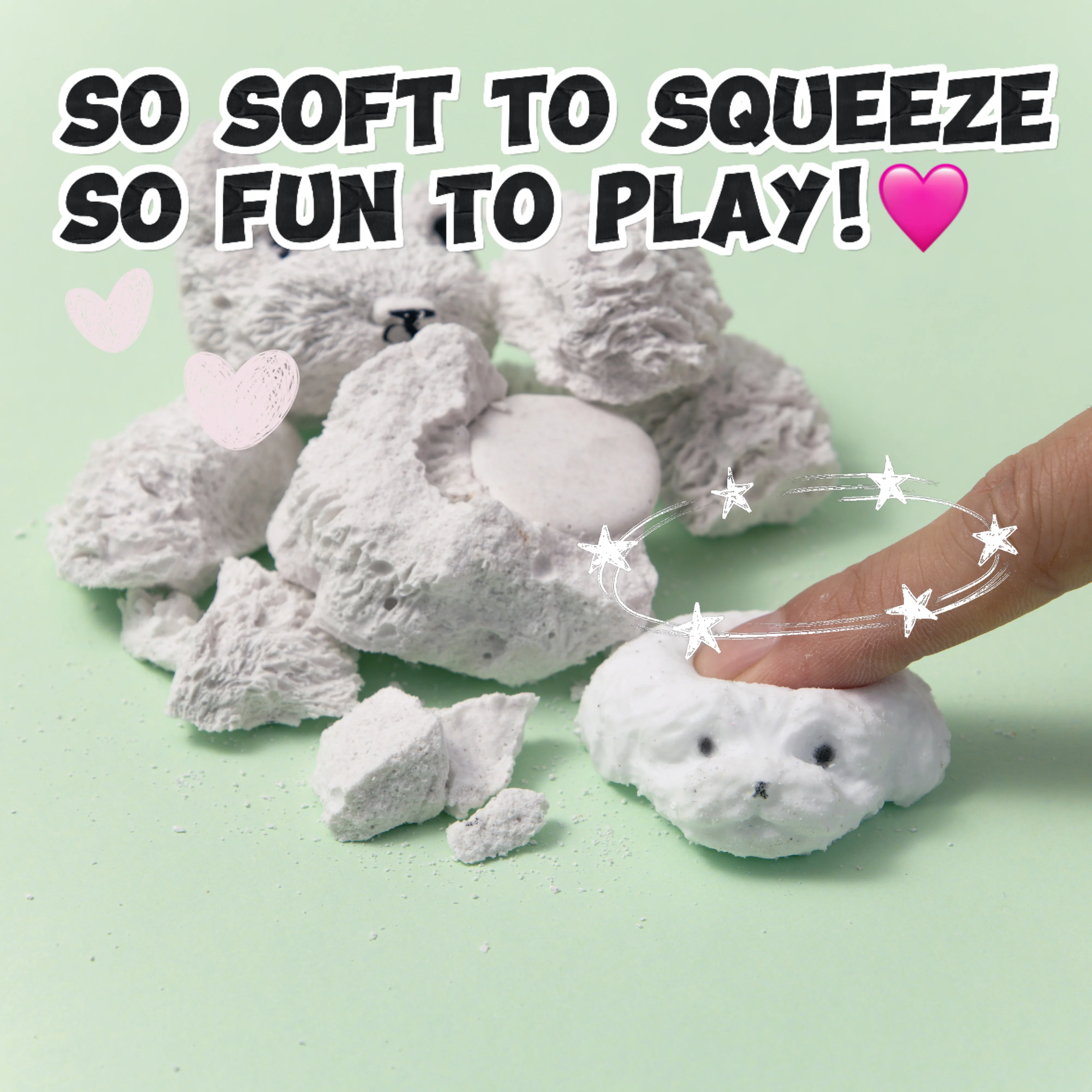 FUFUSQUISHY Puppy Head Squishy Dig Kit - Image 6