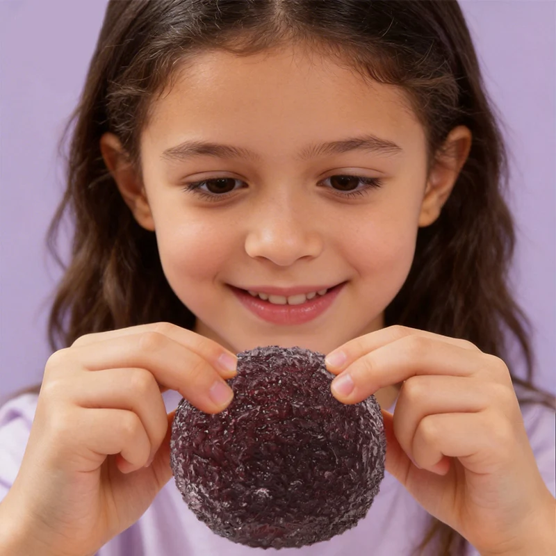 FUFUSQUISHY Brown Crystal Bayberry Stress Ball - Image 5